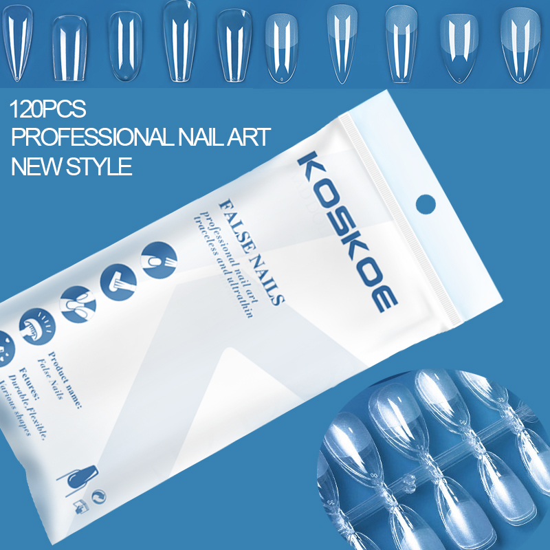 Nail Art Xs - 120 Stück künstliche Nägel zum Aufdrücken
