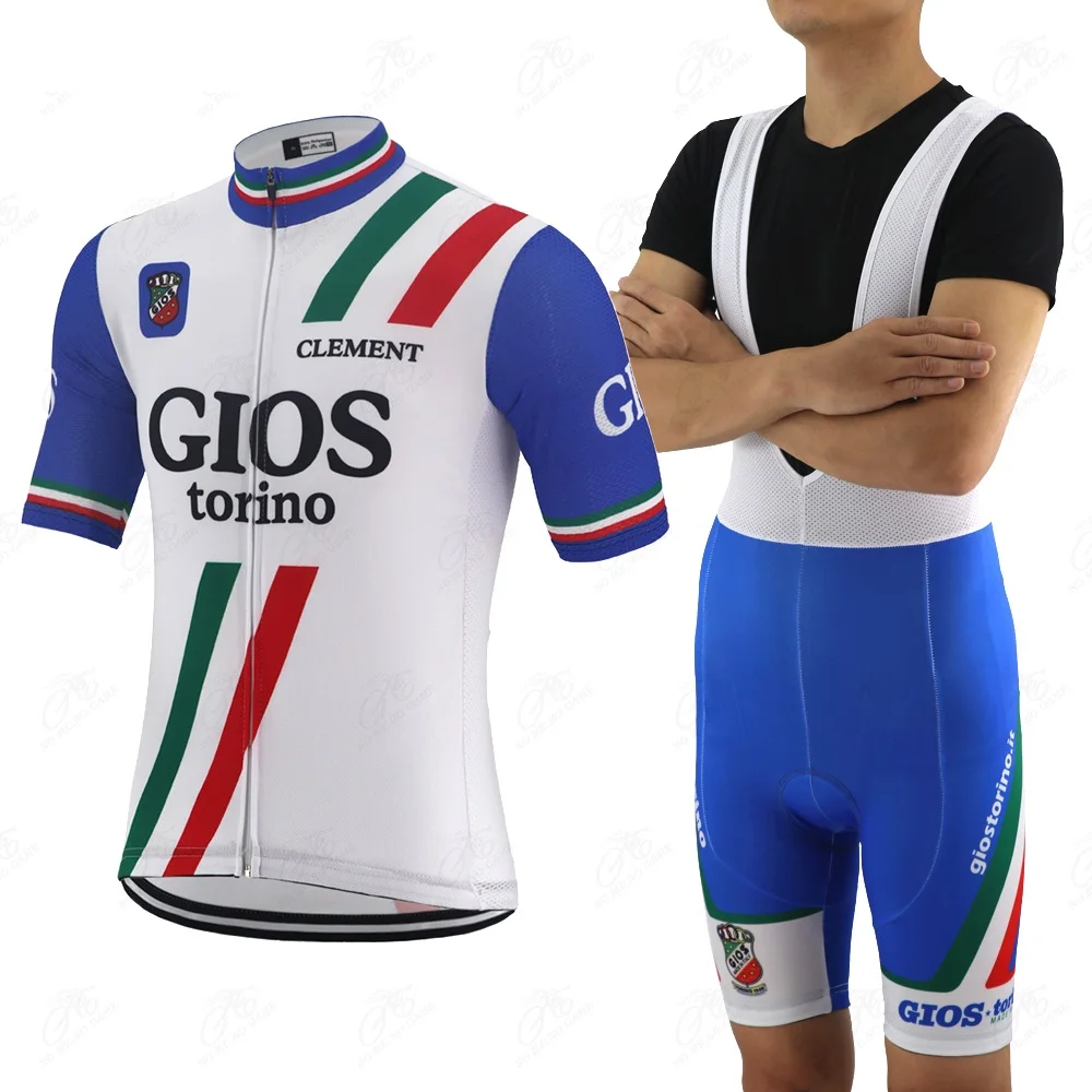 Nail Art Xs - GIOS TEAM Retro Classic Radtrikot Set