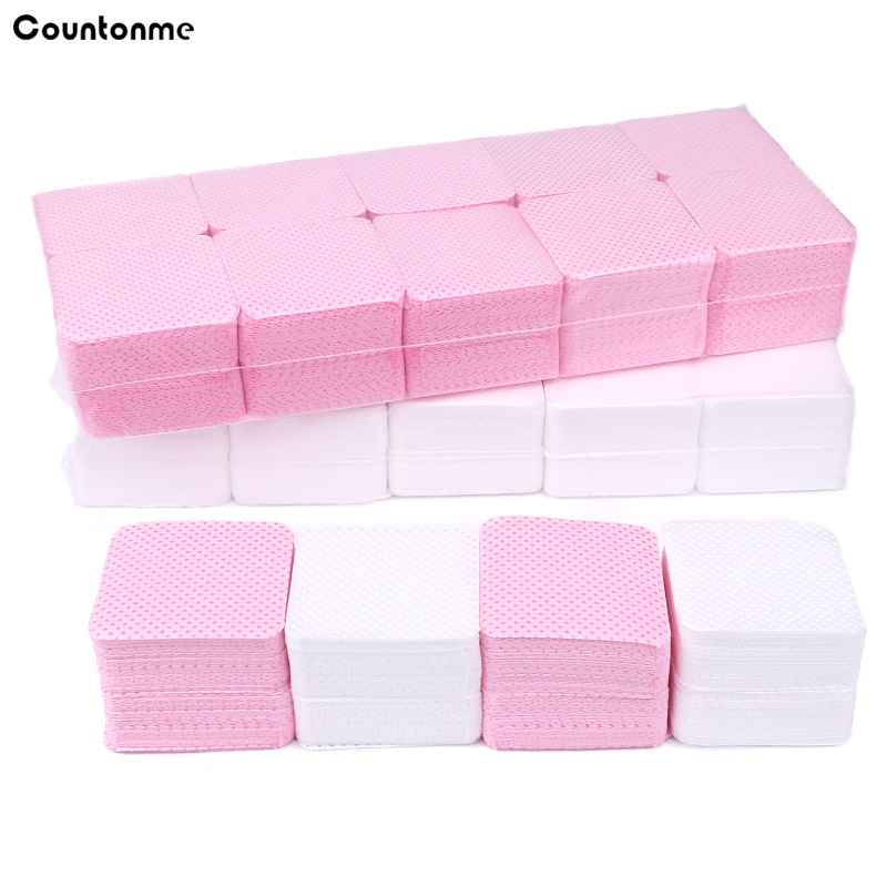 Nail Art Remover - 1000 Stücke Baumwolle Nagellackentferner Serviettentücher Fusselfreie