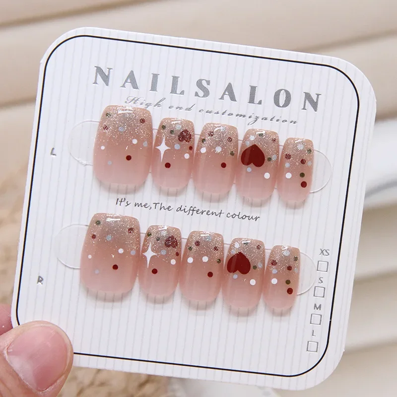 Nail Art Xs - 10 Stücke Frauen Katzenauge Handgemachte Presse