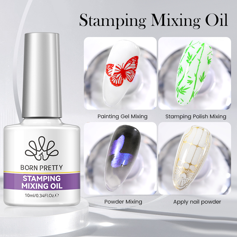Nail Art One Stroke - BORN PRETTY 10 ml Stamping Mixing