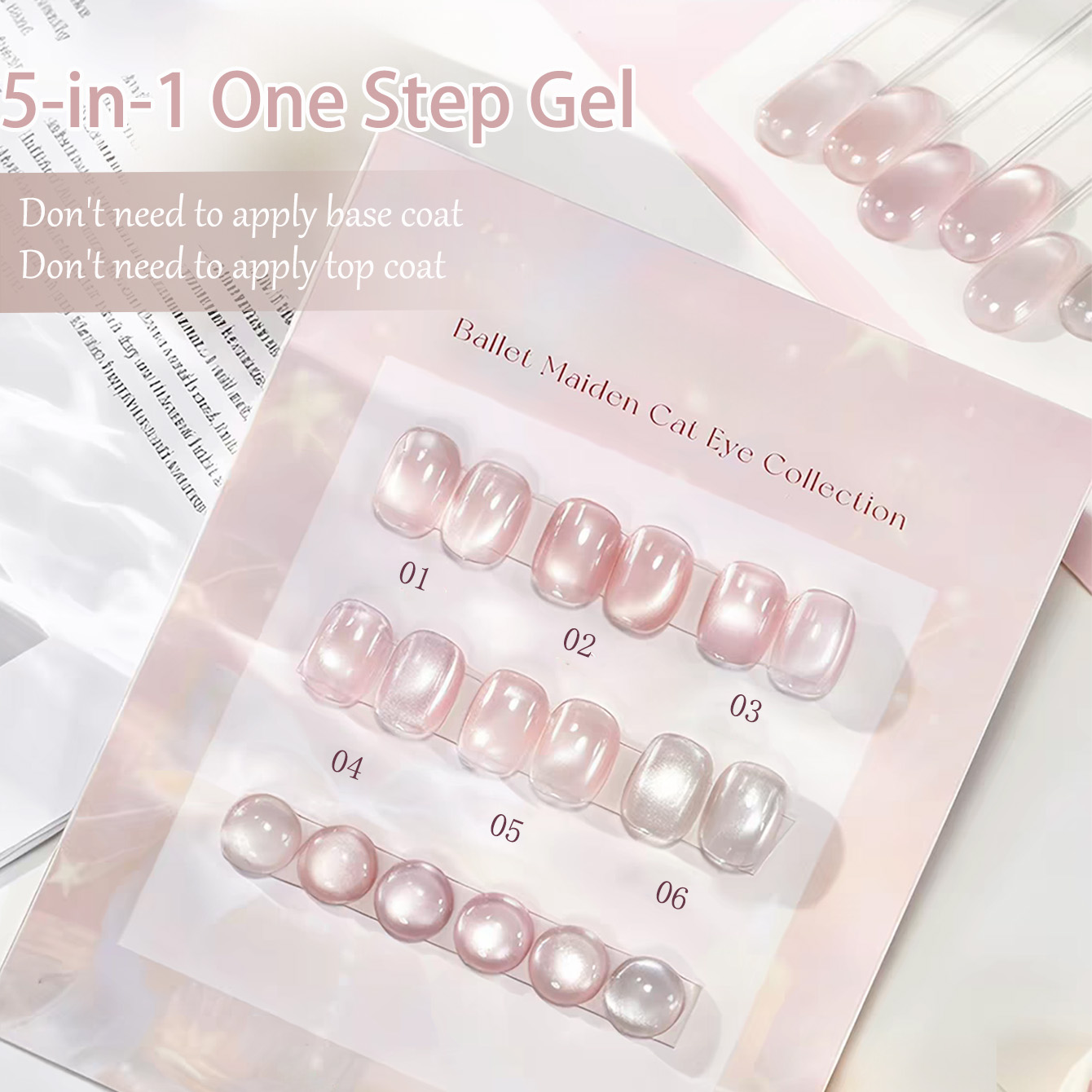 SHAKA 1-6 Stück Eis-Transparen – Nail Art One Stroke Bewertung und Preis