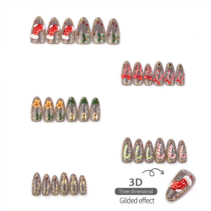 30-teiliges Set mit weihnachtl – Nail Art Jelly Bewertung und Preis