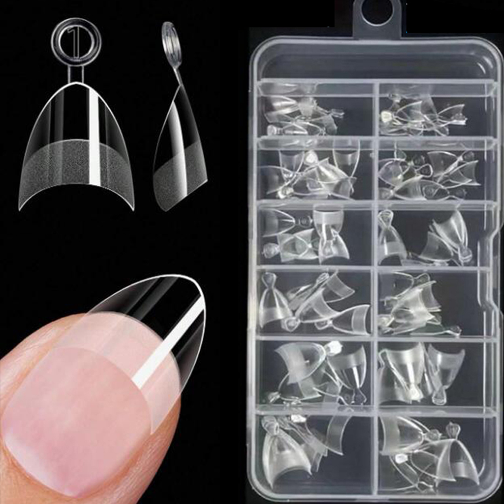 120/240 Stück extra kurze, hal – Nail Art Xs Bewertung und Preis