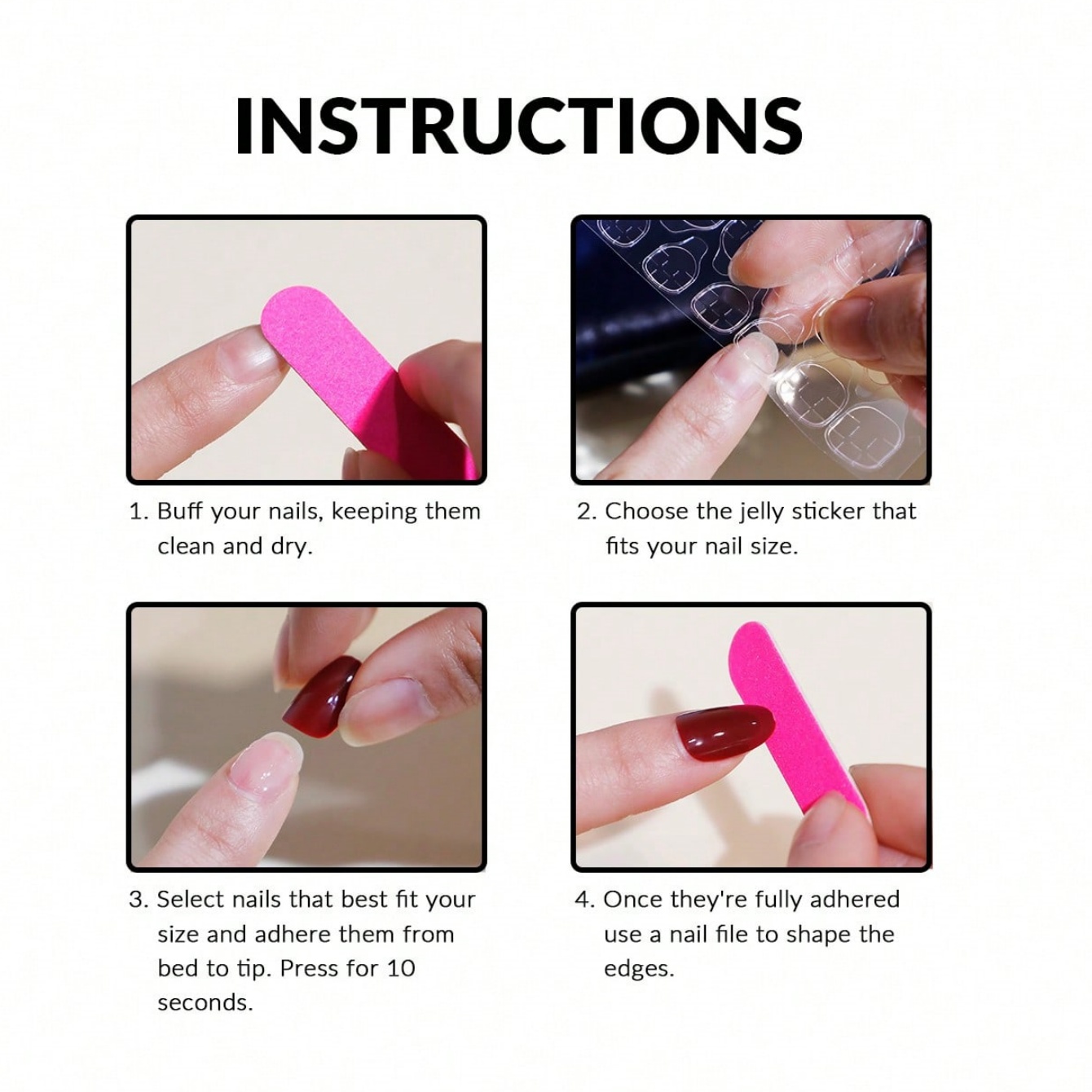 Mittellange Mandel-Press-On-Nä – Nail Art Cat Eye Bewertung und Preis