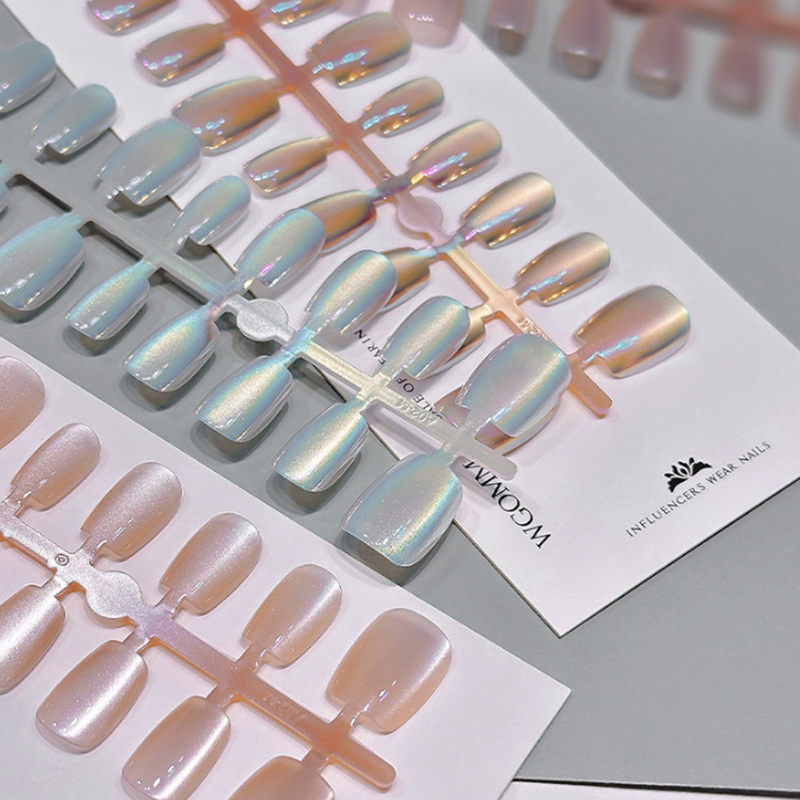 30 Stück kurzes Drücken auf Nä – Nail Art Full Cat Eye Bewertung und Preis