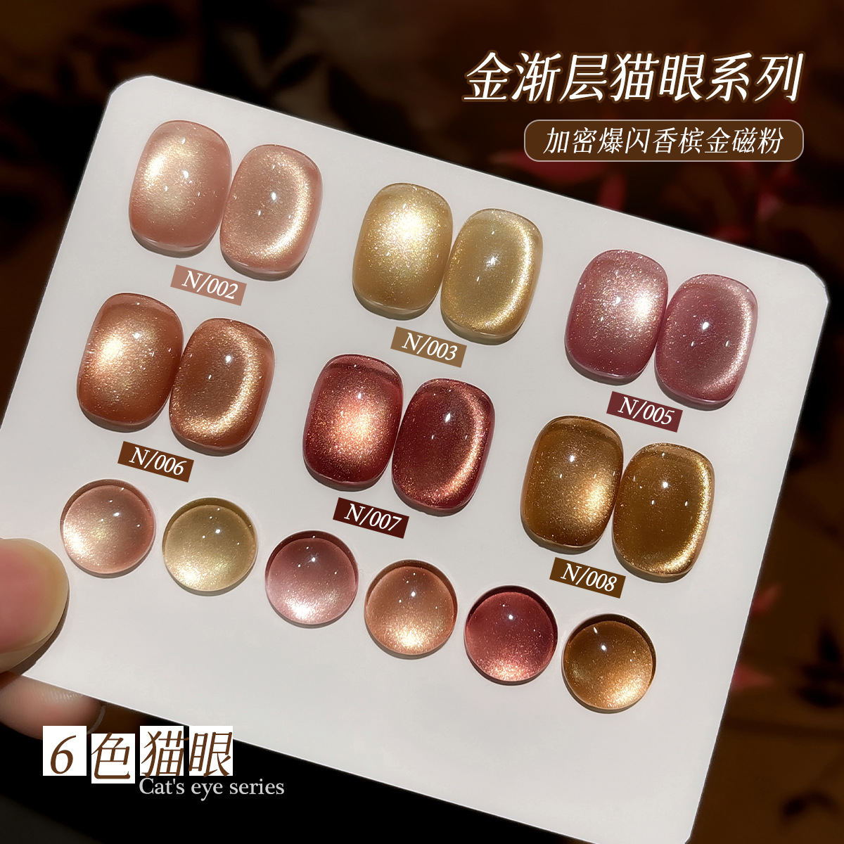 XEIJAYI 6 Farben Mondlicht Kat – Nail Art Cat Eye Bewertung und Preis