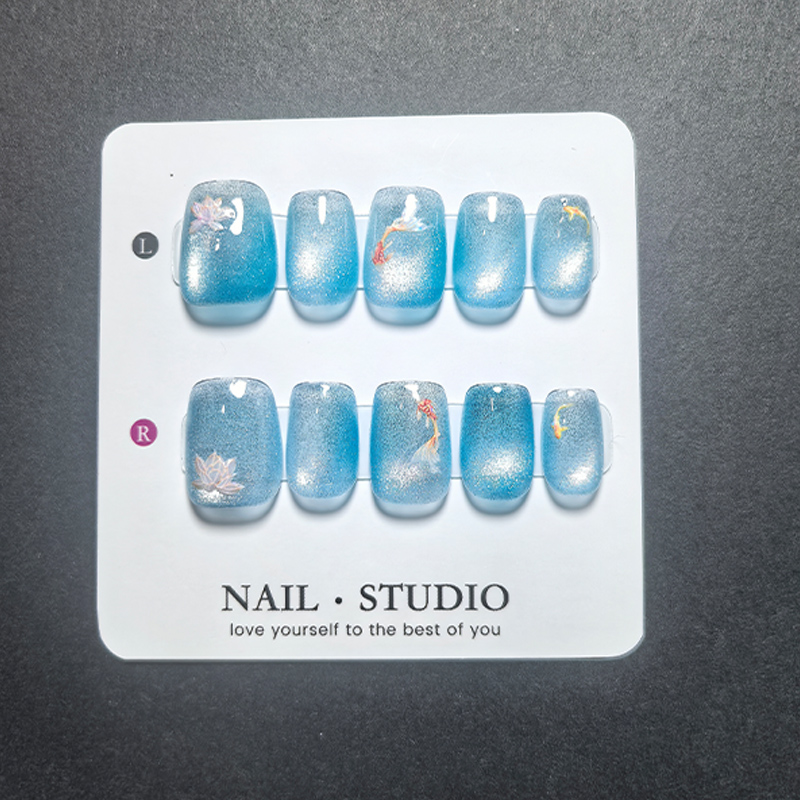 Katzenaugen Aufklebenägel 10 S – Nail Art Cat Eye Bewertung und Preis