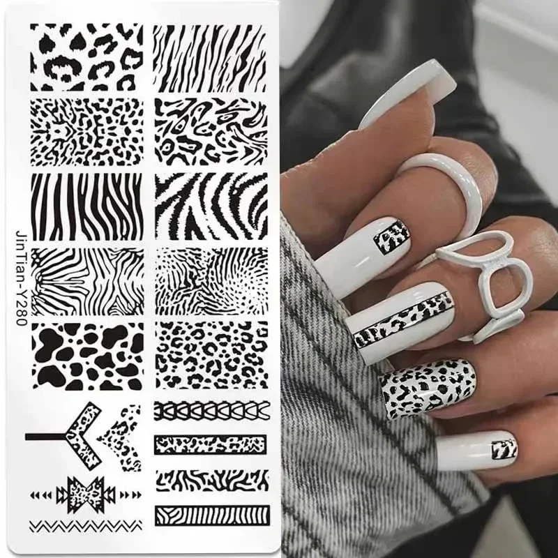 Tiger Zebra Leopard Print Nage – Nail Art Zebra Bewertung und Preis