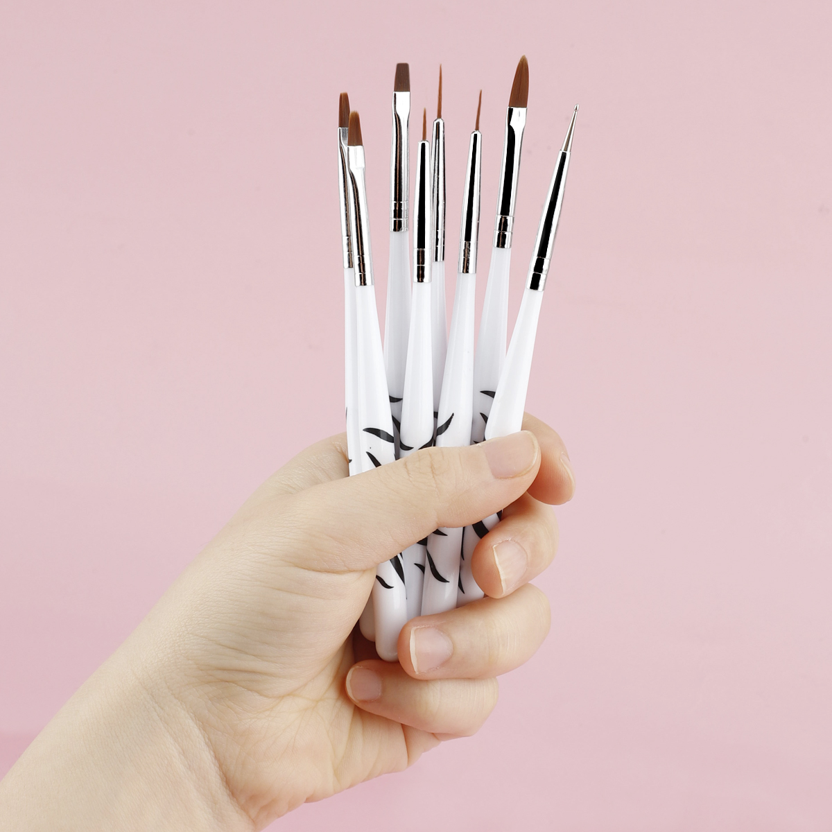 Zebra Griff Nagel Pinsel Set F – Nail Art Zebra Bewertung und Preis