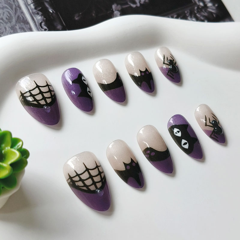 10 Stück Damen Halloween Party – Nail Art Cat Eye Bewertung und Preis
