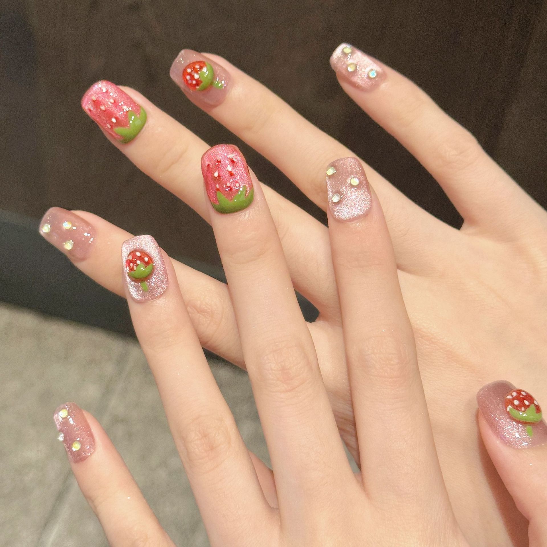 10 Stück handgemachte Nägel zu – Nail Art Cat Eye Bewertung und Preis