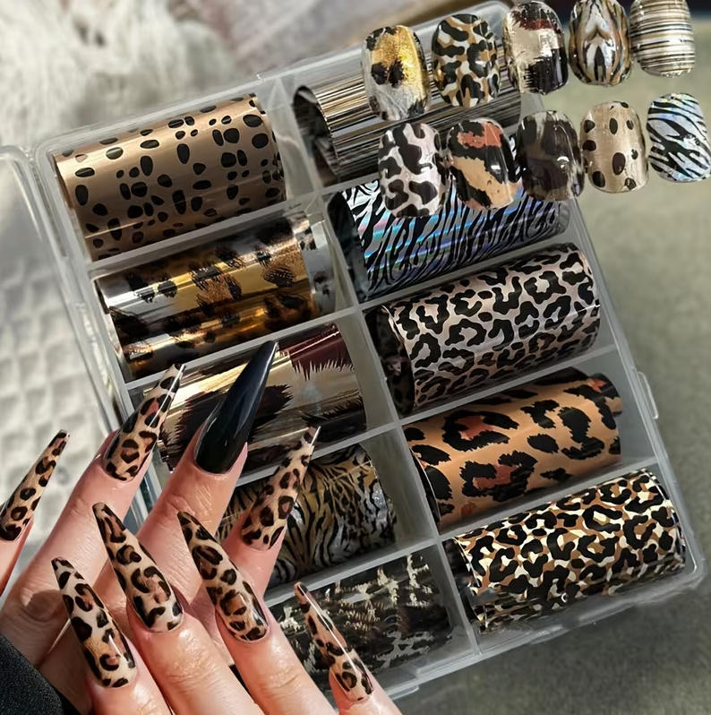 Transferfolien Hahnentritt Nag – Nail Art Zebra Bewertung und Preis