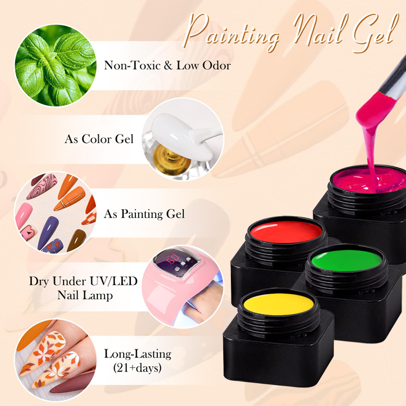 Chunshu Malerei Gel halb fest  – Nail Art One Stroke Bewertung und Preis