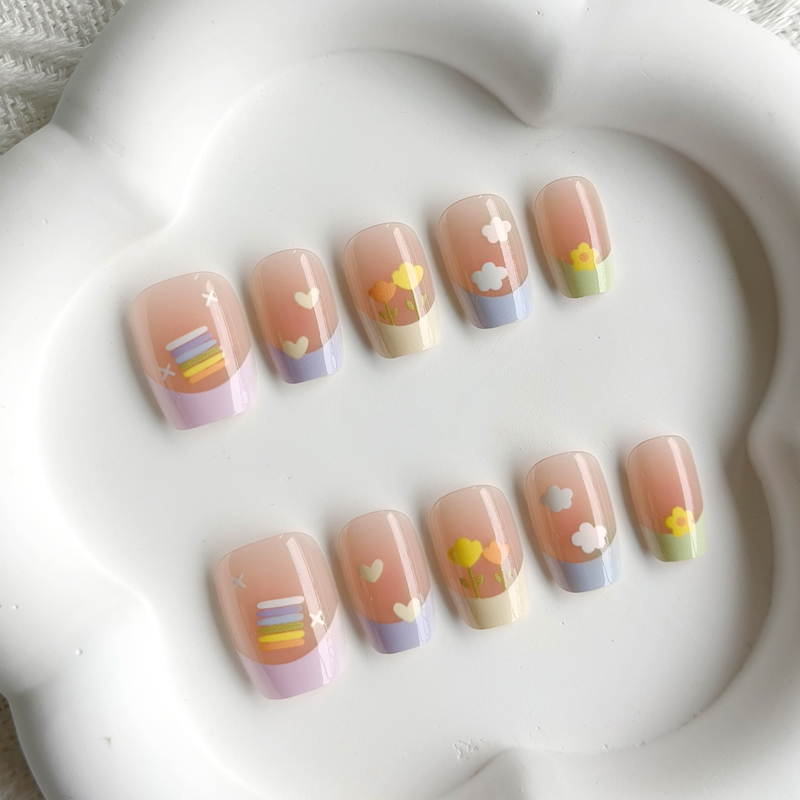 10 Stück Damen Frühlingsfrisch – Nail Art Xs Bewertung und Preis