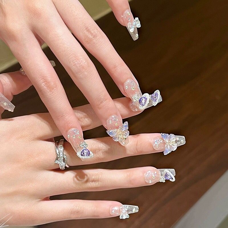 10 Stück handgefertigte Nägel  – Nail Art Xs Bewertung und Preis