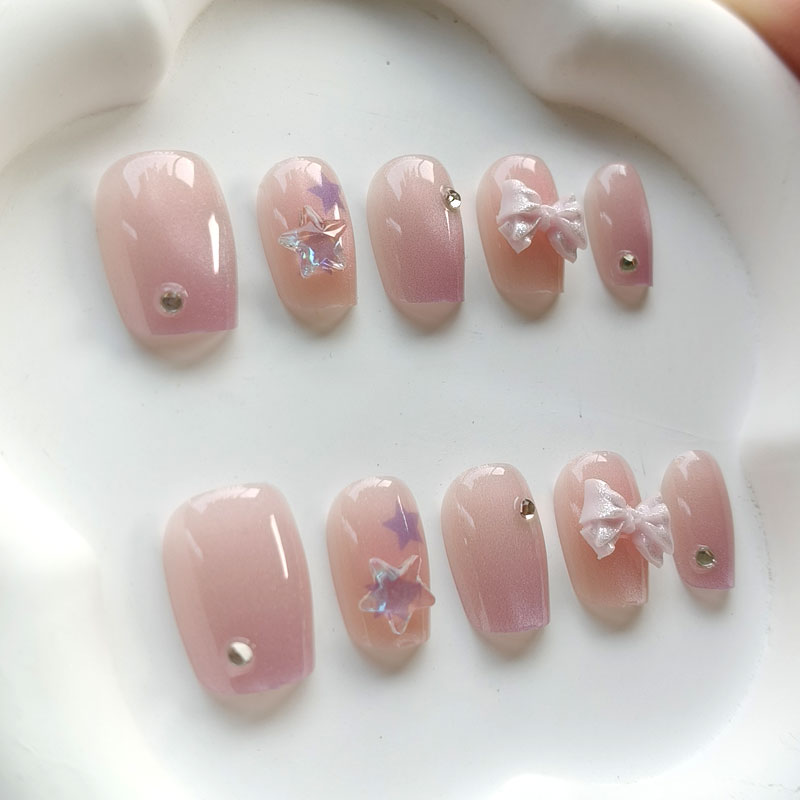 10 Stück Modische Süße Rosa-Li – Nail Art Xs Bewertung und Preis