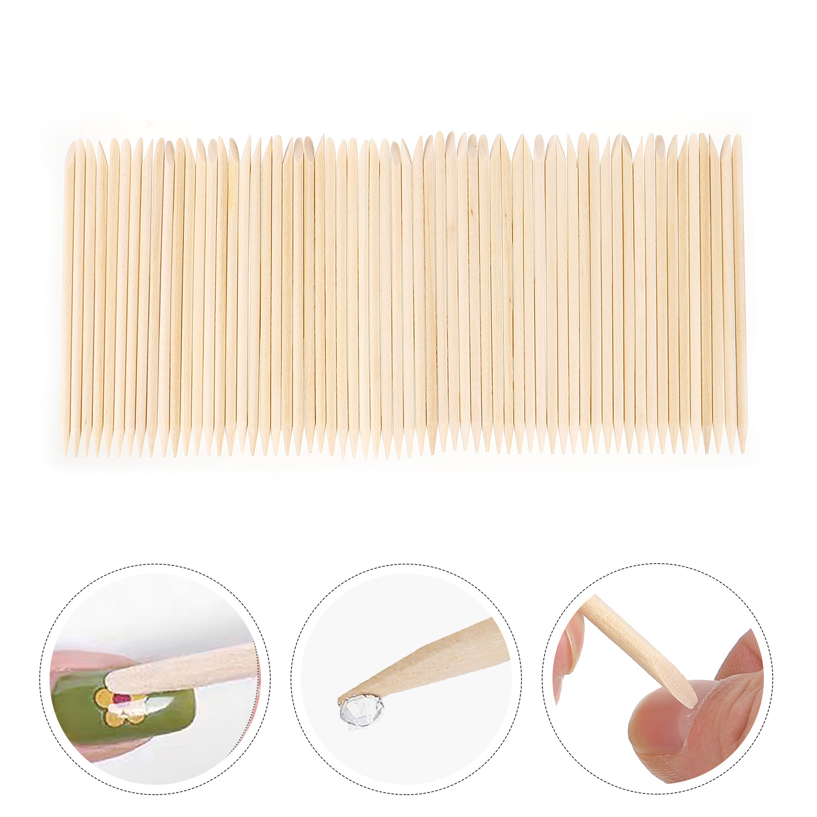 200 Stück Orange Holz-Nagelhau – Nail Art Remover Bewertung und Preis
