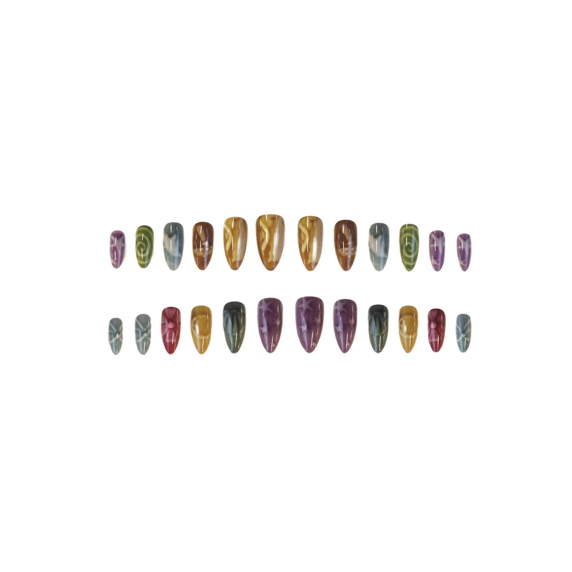 24 Stück Schleifen und Herzen  – Nail Art Full Motif Bewertung und Preis