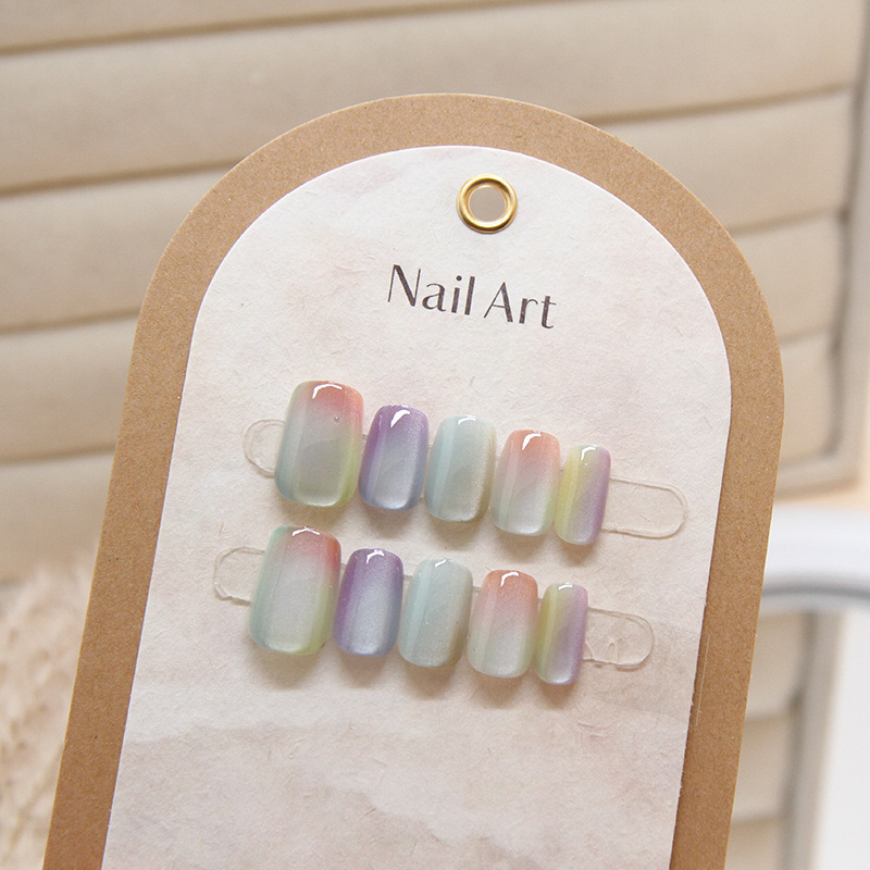 10 Stück Damenmode Chic Mehrfa – Nail Art Cat Eye Bewertung und Preis