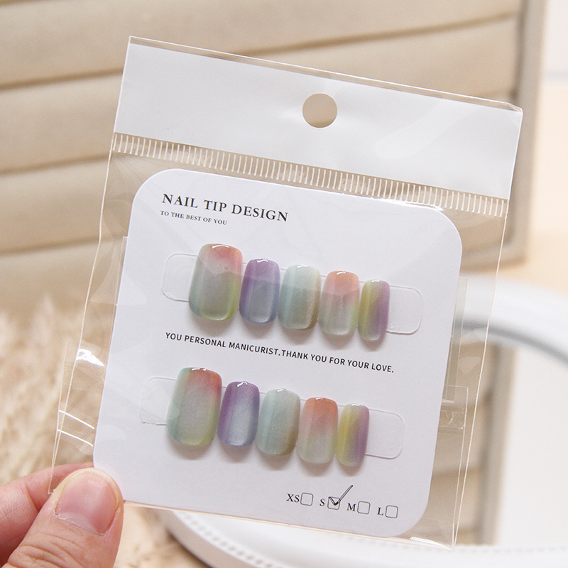 10 Stück Damenmode Chic Mehrfa – Nail Art Cat Eye Bewertung und Preis