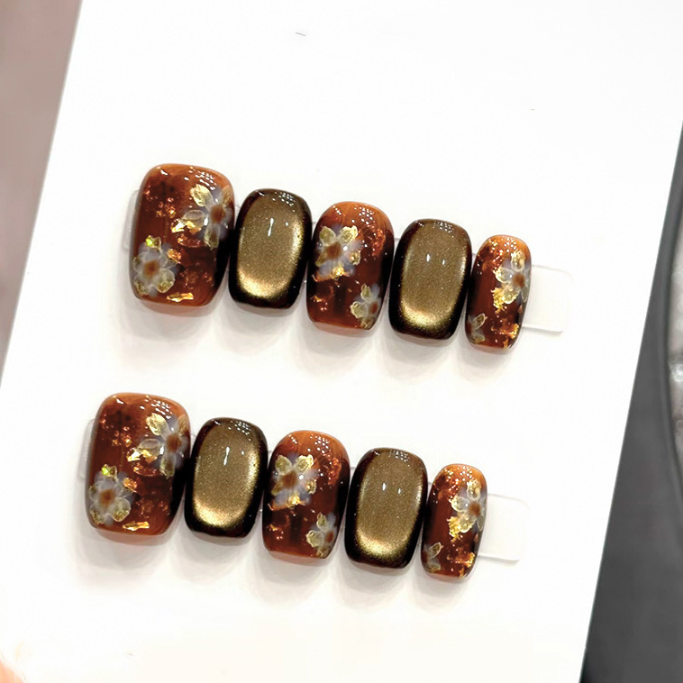 10 Stück Handgemachte Aufklebe – Nail Art Cat Eye Bewertung und Preis